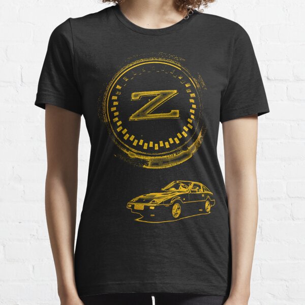 Z Badge and 300ZX Z31 - Gold Essential T-Shirt