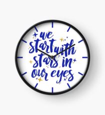 We Start With Stars In Our Eyes | Dear Evan Hansen Clock