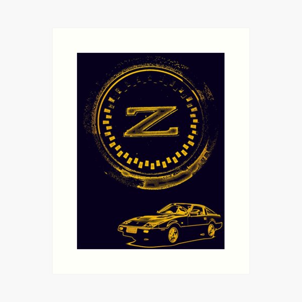 Item preview, Z Badge and 300ZX Z31 - Gold designed and sold by DatsunStyle.