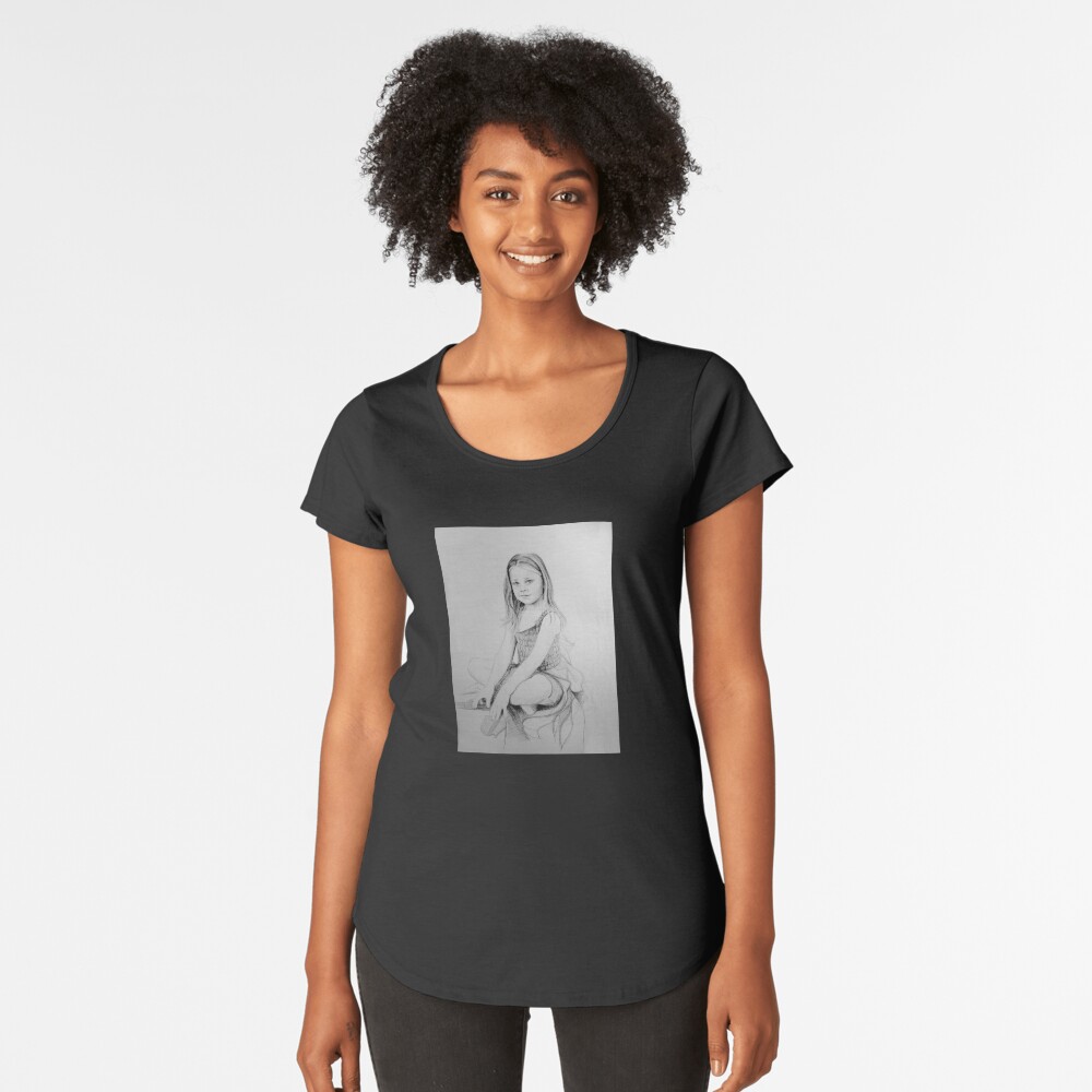 Item preview, Premium Scoop T-Shirt designed and sold by AvrilThomasart.