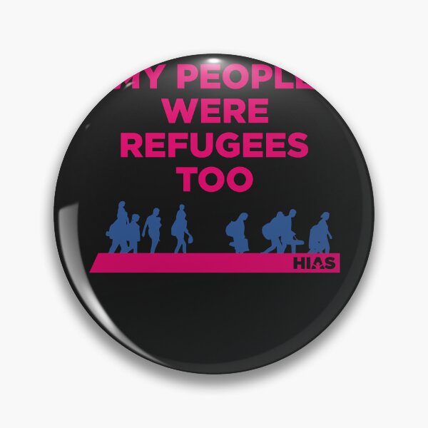 Item preview, Hias "my people were refugees too" clothing essential t shirt designed and sold by AndreaBurrell.