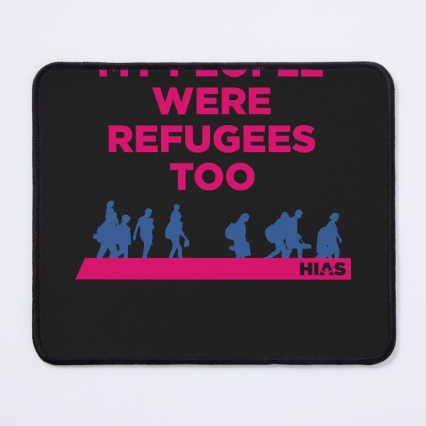 Item preview, Hias "my people were refugees too" clothing essential t shirt designed and sold by AndreaBurrell.