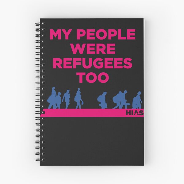 Item preview, Hias "my people were refugees too" clothing essential t shirt designed and sold by AndreaBurrell.