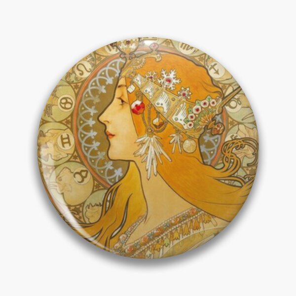 Item preview, Alphonse Mucha zodiac,mucha zodiac designed and sold by Olivia-One.