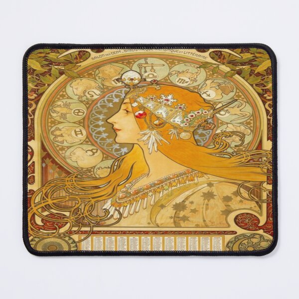 Item preview, Alphonse Mucha zodiac,mucha zodiac designed and sold by Olivia-One.