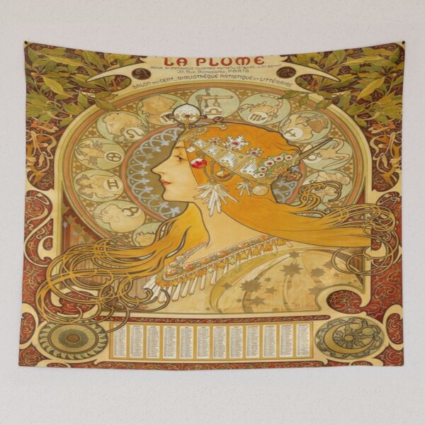 Item preview, Alphonse Mucha zodiac,mucha zodiac designed and sold by Olivia-One.