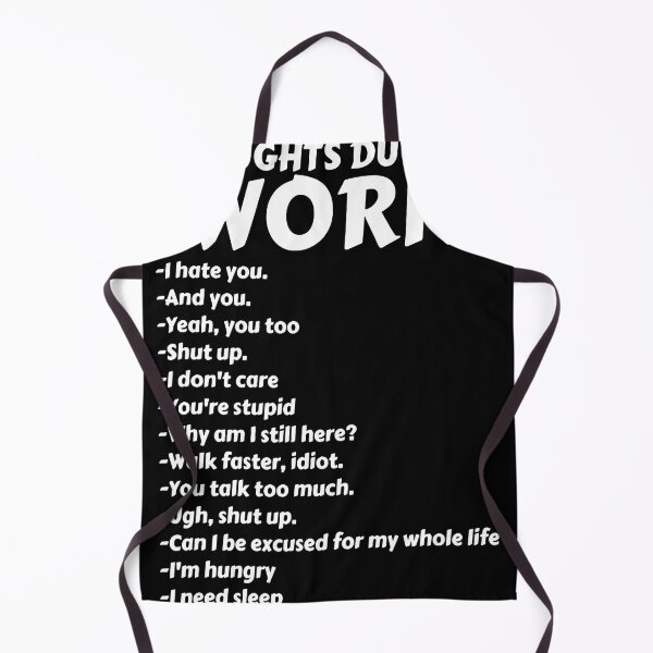 Item preview, Funny Sarcastic Thoughts During Work T-shirt designed and sold by Henderson8769.
