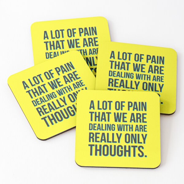 Item preview, A Lot Of Pain That We Are Dealing With Are Really Only Thoughts.v designed and sold by Blaze111.