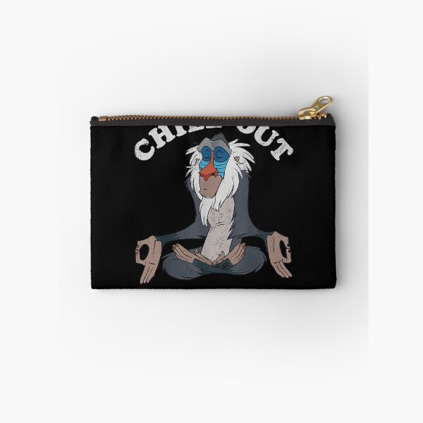Item preview, Lion King Rafiki Chill Out Meditation Graphic  designed and sold by RONALDLMALCOM.