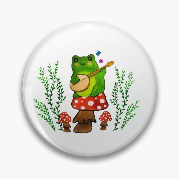 Item preview, Watercolor cute frog designed and sold by Designs1279.