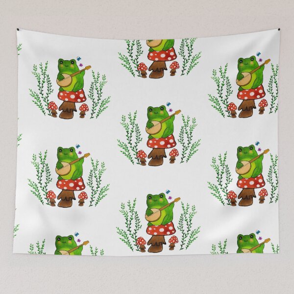 Item preview, Watercolor cute frog designed and sold by Designs1279.
