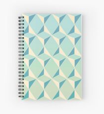 Triangles and Squares X Spiral Notebook