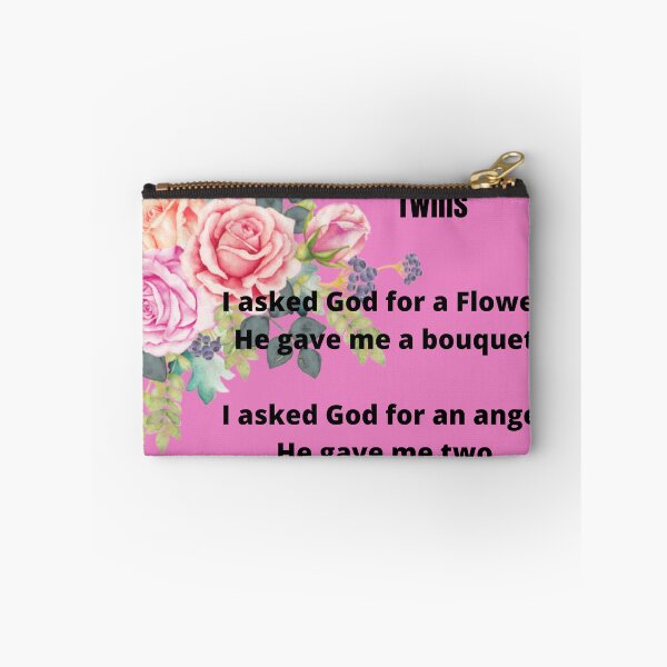 Item preview, Twins - I asked God for a Flower I asked God for an Angel designed and sold by smugmugsgallery.