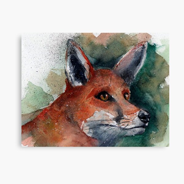 Item preview, beautiful original watercolour fox designed and sold by tracymck.