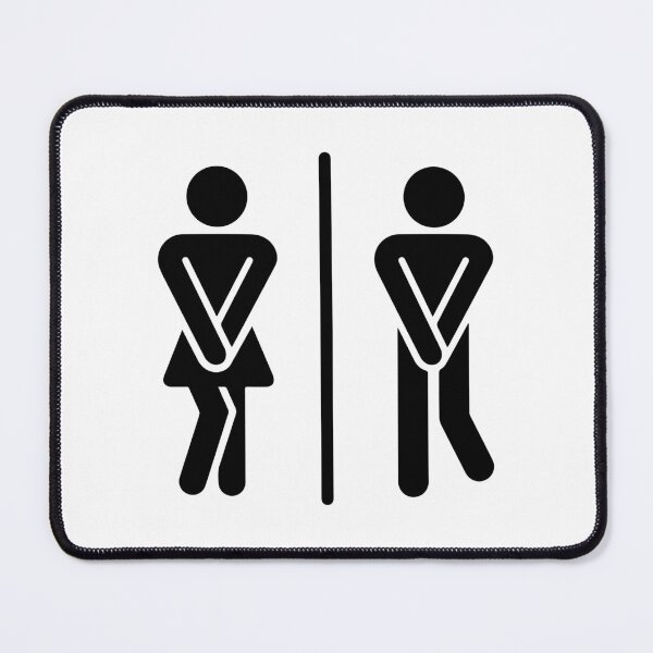 Item preview, Black Men, Women Restroom Sign, Bathroom Sign, Toilet Sign, Wc Sign designed and sold by svectormonster.