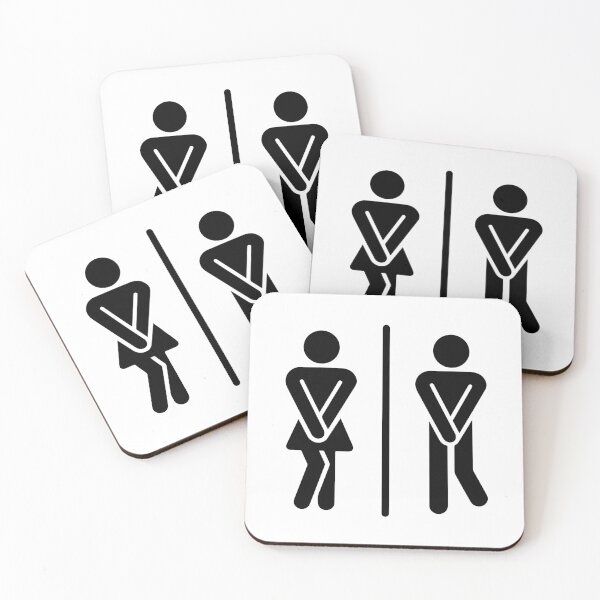 Item preview, Black Men, Women Restroom Sign, Bathroom Sign, Toilet Sign, Wc Sign designed and sold by svectormonster.