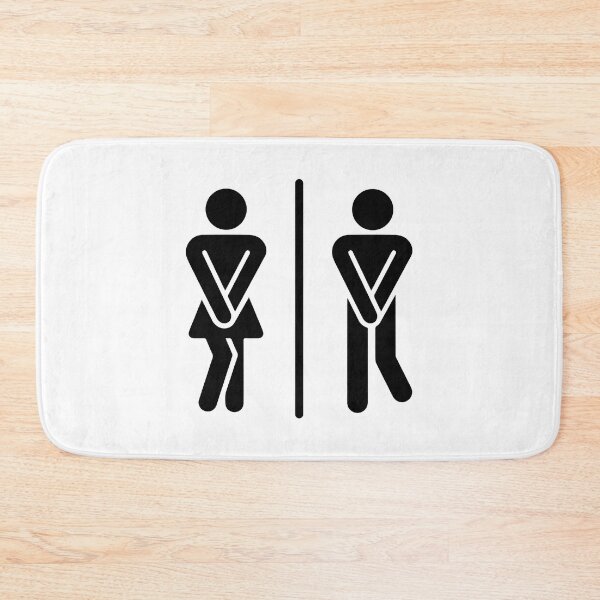 Item preview, Black Men, Women Restroom Sign, Bathroom Sign, Toilet Sign, Wc Sign designed and sold by svectormonster.