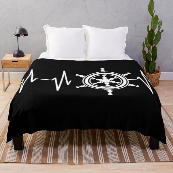 Item preview, Boat captain with heartbeat symbol - boat captain designed and sold by AndreMi.