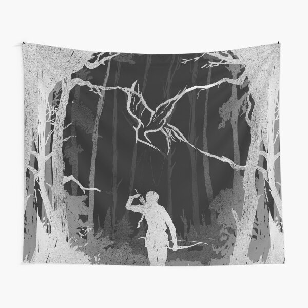 Item preview, Hunger Games Woods - Matte Black  designed and sold by Uwaki.