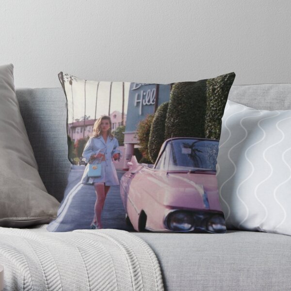 Vintage Car Throw Pillow