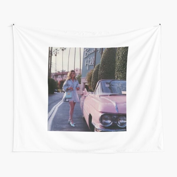 Vintage Car Tapestry
