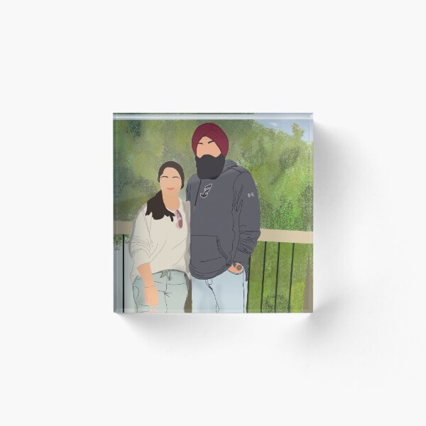 Item preview, Retrato de pareja designed and sold by Dimps24.
