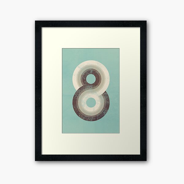 Eight II Framed Art Print