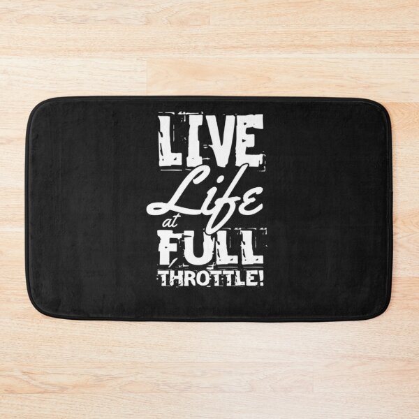 Item preview, LIVE LIFE AT FULL THROTTLE designed and sold by Racingdecals.