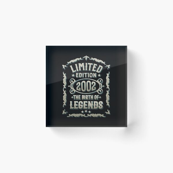 Item preview, 20 Birthday Limited Edition 2002 designed and sold by Dubbra.
