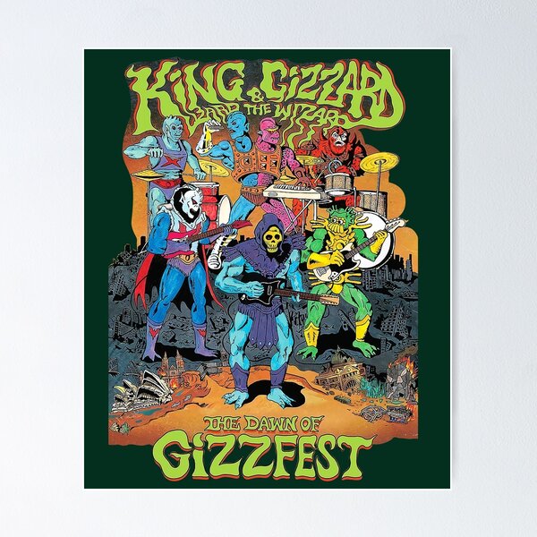 Item preview, King Gizzard and Lizard Wizard designed and sold by KingRogers.