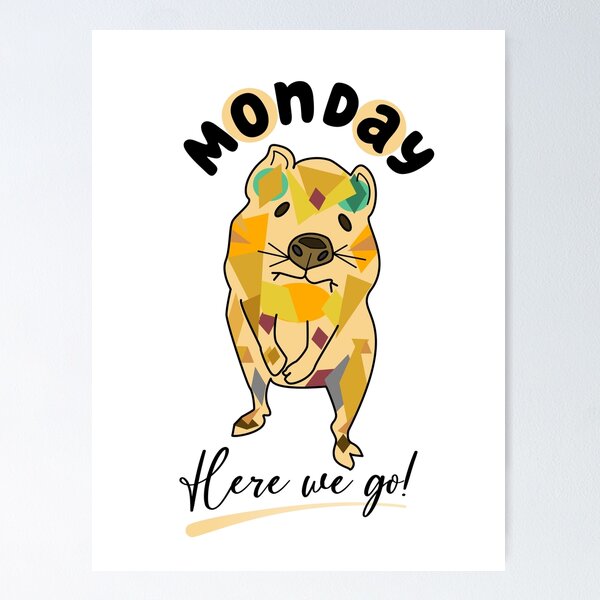 Item preview, Monday mood designed and sold by Polyxz.
