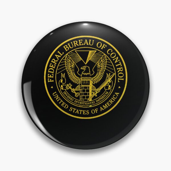Item preview, Federal Bureau of Control Control Game Logo Distressed  designed and sold by RONALDLMALCOM.