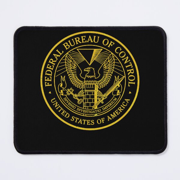 Item preview, Federal Bureau of Control Control Game Logo Distressed designed and sold by RONALDLMALCOM.