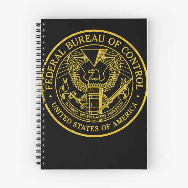 Artikelvorschau, Federal Bureau of Control Control Game Logo Distressed entworfen und verkauft von RONALDLMALCOM.