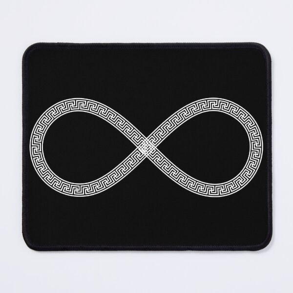 Item preview, Meander Greek Infinity Symbol Mystic Mobius Strip designed and sold by stuartsemporium.