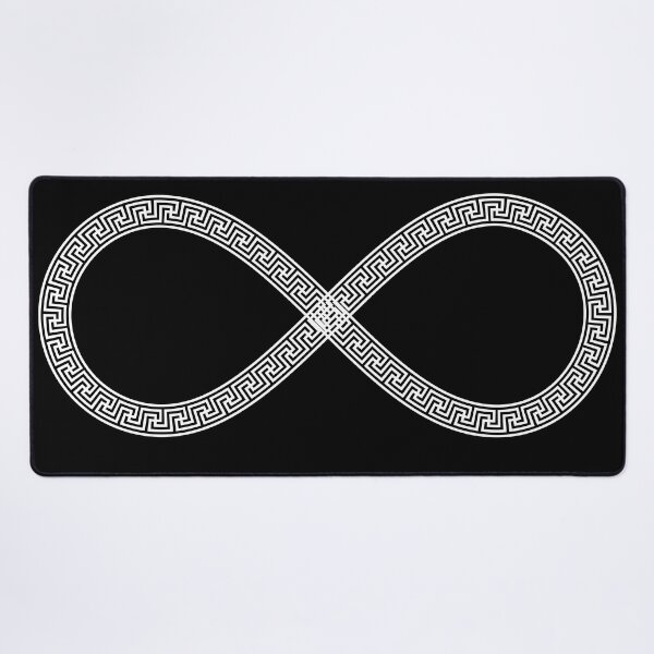 Item preview, Meander Greek Infinity Symbol Mystic Mobius Strip designed and sold by stuartsemporium.