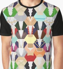 Camiseta gráfica Costume Patchwork | Hamtilton