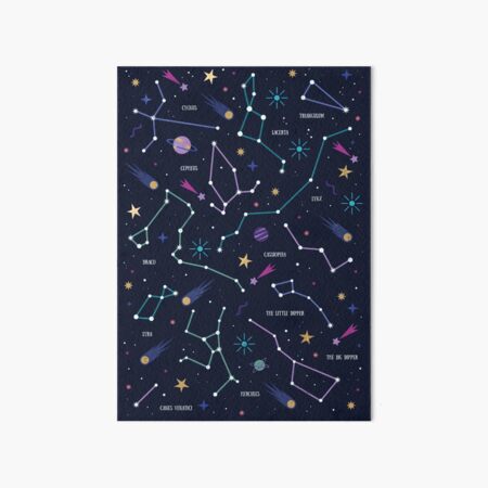 The Stars Art Board Print