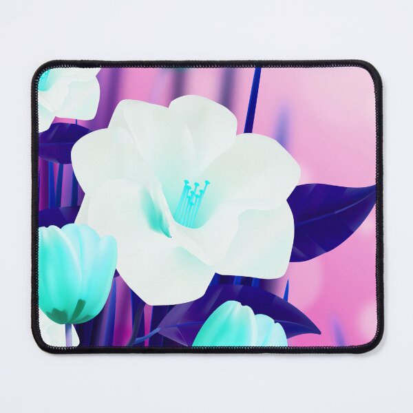 Item preview, White Violet Flowers Art  designed and sold by Tshirtstory.