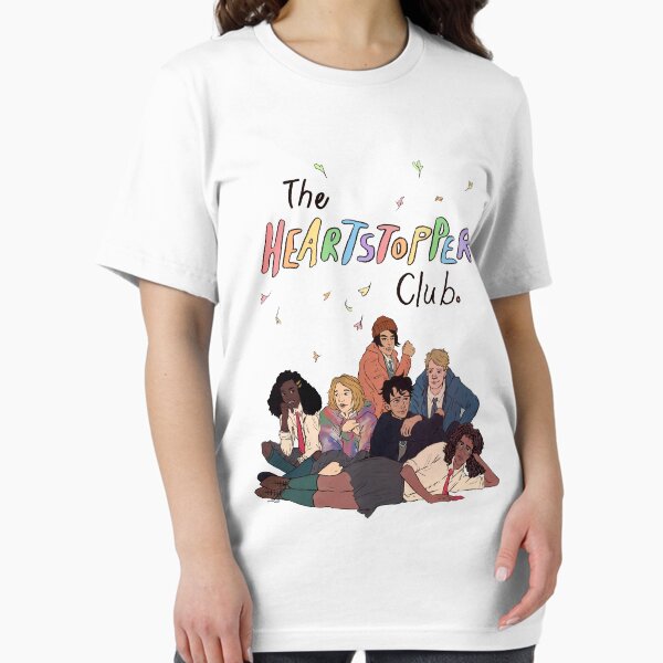 Vista previa del artículo con la obra «Nick y Charlie El club Heartstopper», diseñado y vendido por BernigCo9.