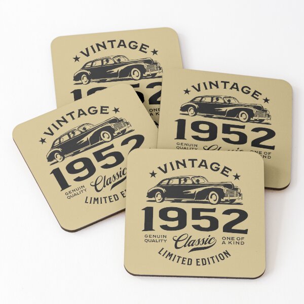 Item preview, Vintage 1952 Classic 70 Years Old Gifts 70th father’s day gift designed and sold by BahaaIB.