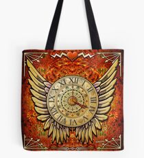 Bolsa de tela El tiempo vuela