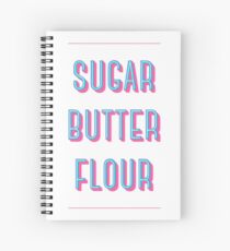 Zucker Buttermehl | Kellnerin Spiralblock