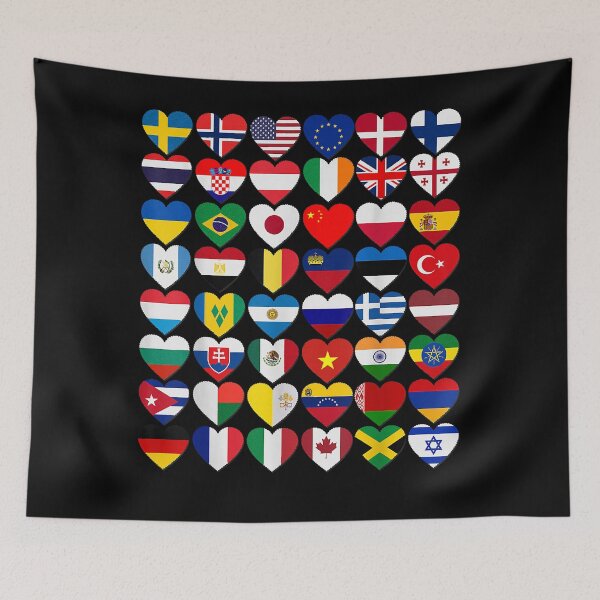 Item preview, Flags of the Countries of the World, International  designed and sold by RONALDLMALCOM.