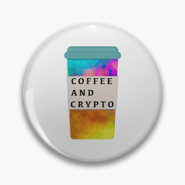 Item preview, Crypto and Coffee designed and sold by Crypmetal.