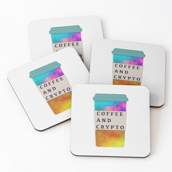 Item preview, Crypto and Coffee designed and sold by Crypmetal.