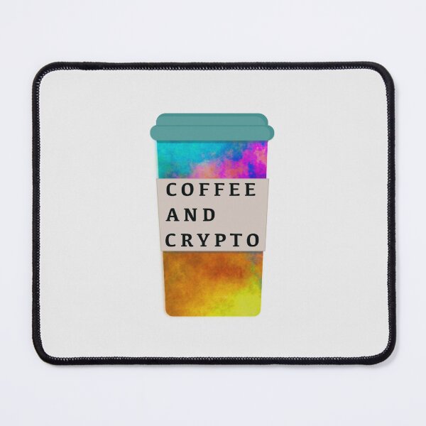 Item preview, Crypto and Coffee designed and sold by Crypmetal.