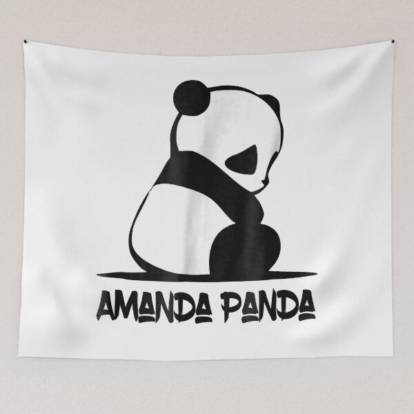Item preview, Cute Amanda Panda Sitting Bear  1180 designed and sold by hegwerccmaitenh.