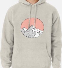 Mountains Sketch Pullover Hoodie