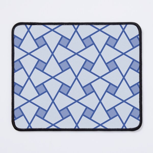 Item preview, Geometric Pattern: Square Twist: Azure Light designed and sold by Red Wolf.